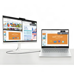 All-in-One HP OmniStudio 16Go/1To SSD Blanc Intel Core 5 120U 27 pouces Sans Système d'Exploitation 27-cu0004ns