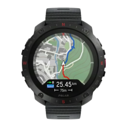 Polar Grit X2 Pro 48,6mm GPS Cartes hors ligne Batterie 10 Jours Noir