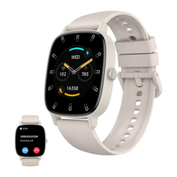 Ksix Pulse 1.83 pouces Beige Fréquence Cardiaque SpO2 Batterie 7 Jours IP68