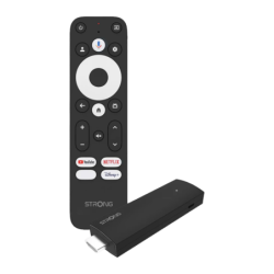 Lecteur Multimédia Strong SRT41 Noir 4K Android TV 11 Wi-Fi 5 Bluetooth 5.0