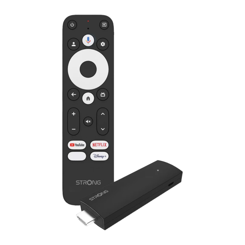 Lecteur Multimédia Strong SRT41 Noir 4K Android TV 11 Wi-Fi 5 Bluetooth 5.0