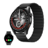 Ksix Horizon 1.43 pouces Noir GPS intégré Fréquence cardiaque, SpO2 Batterie 10 Jours