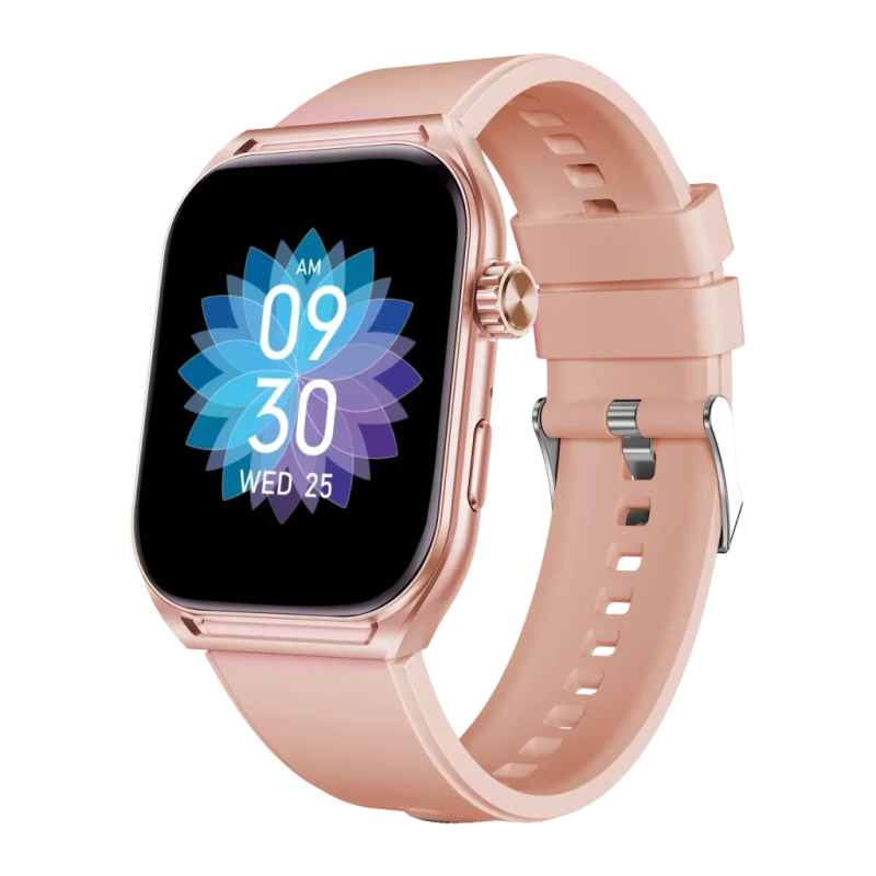 Ksix Urban Move 2,06 pouces Rose Appels Bluetooth Moniteur Cardiaque SpO2 Batterie 5 Jours