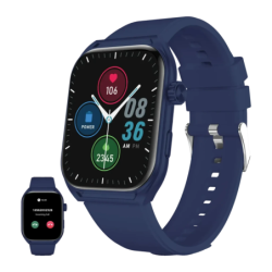 Ksix Urban Move AMOLED 2,06 pouces Bleu Appels Bluetooth Fréquence cardiaque et SpO2