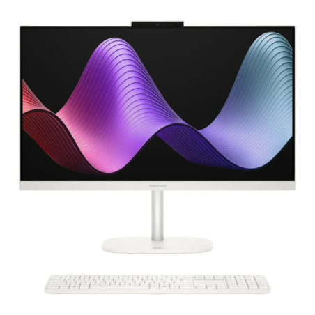Tout-en-un HP OmniStudio 16 Go/512 Go Blanc AMD Ryzen 5 40 SSD NVMe M.2 23,8 pouces 24-cv0003ns
