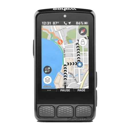 Cyclocomputer GPS Wahoo Fitness ELEMNT ROAM 3 Gris 17h ANT+ Bluetooth WiFi