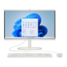 All-in-One HP 8 Go/512 Go SSD Blanc Intel N100 21,4 pouces Windows 11 Home 22-dg0041ns