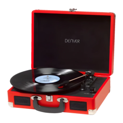 Tourne-disque Denver 2W RMS USB 2.0 Rouge VPL-120