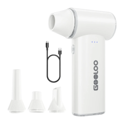 Souffleur électrique GOOLOO F3 Blanc Rechargeable USB-C 4 buses