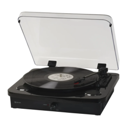 Platine vinyle Denver 20W PMPO Bluetooth, USB 2.0 Noir VPL-230B