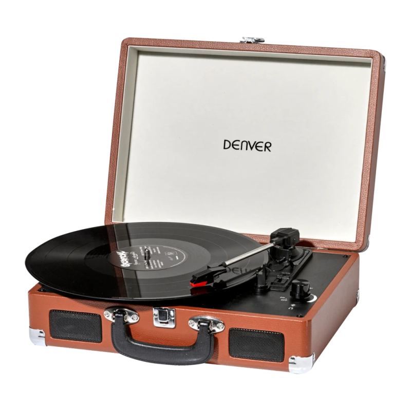 Tourne-disque Denver 2W RMS USB 2.0 Marron VPL-120