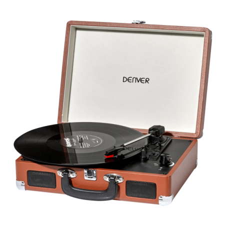 Tourne-disque Denver 2W RMS USB 2.0 Marron VPL-120