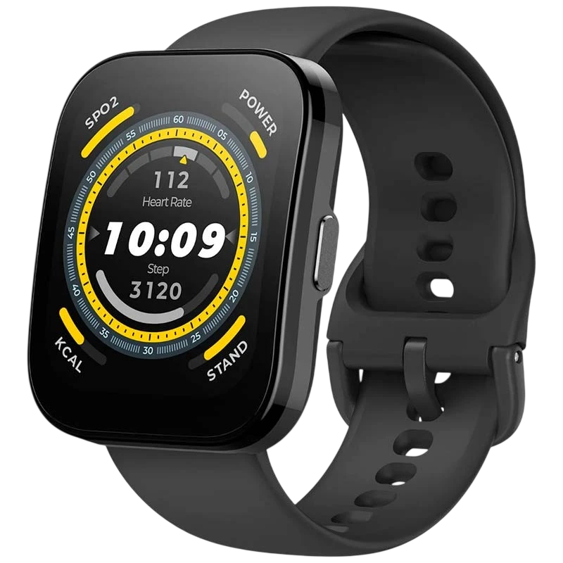 Amazfit Bip 5 Noir 1,91 pouces TFT 26 jours +120 sports IP68 Smartwatch