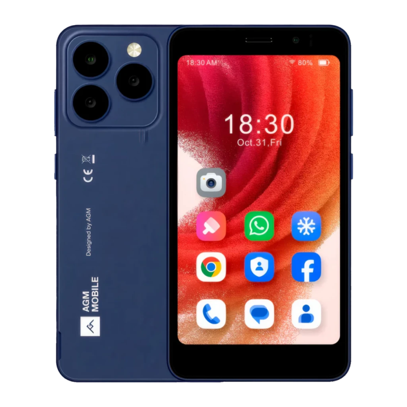Bea-fon AGM Note N2 3Go/32Go Bleu 4.96 pouces 3000mAh 5MP