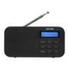Radio Denver DAB+, FM AC / Piles AA LCD Noir DAB-42