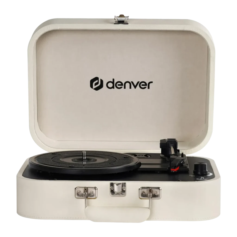 Platine vinyle Denver USB Enregistrement PC Beige VPL-130