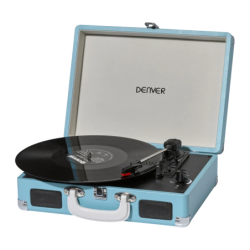 Tourne-disque Denver USB 2.0 Bleu VPL-120