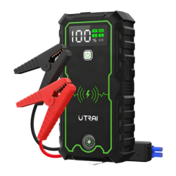 Démarreur de Batterie UTRAI JS1 Pro Noir 1600A jusqu'à 8,0L Essence / 7,5L Diesel