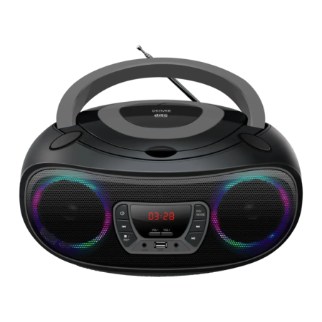 Lecteur CD portable Denver 4W Bluetooth Gris TCL-212BT