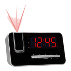 Radio-réveil Denver FM LED 1,2 pouce Noir CRP-618