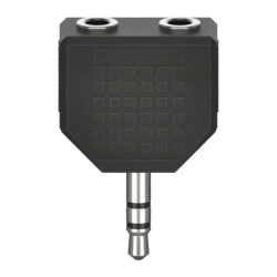 Adaptateur audio Hama Classic Line Jack 3,5 mm Mâle vers 2x Femelle Stéréo