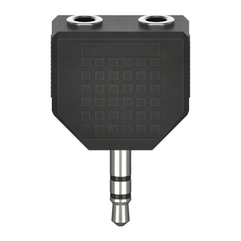 Adaptateur audio Hama Classic Line Jack 3,5 mm Mâle vers 2x Femelle Stéréo