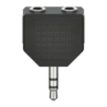 Adaptateur audio Hama Classic Line Jack 3,5 mm Mâle vers 2x Femelle Stéréo