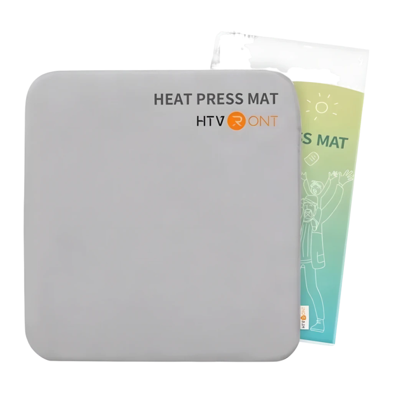 Tapis de repassage HTVRONT pour presse thermique 38,1 x 38,1 cm Gris