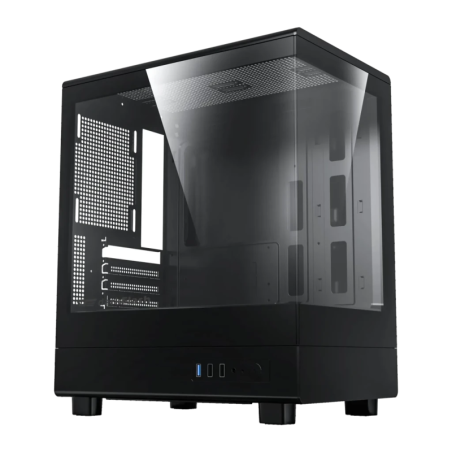 Boîtier PC Darkflash Mini Tower Verre Trempé M-ATX / Mini-ITX Noir DB330M
