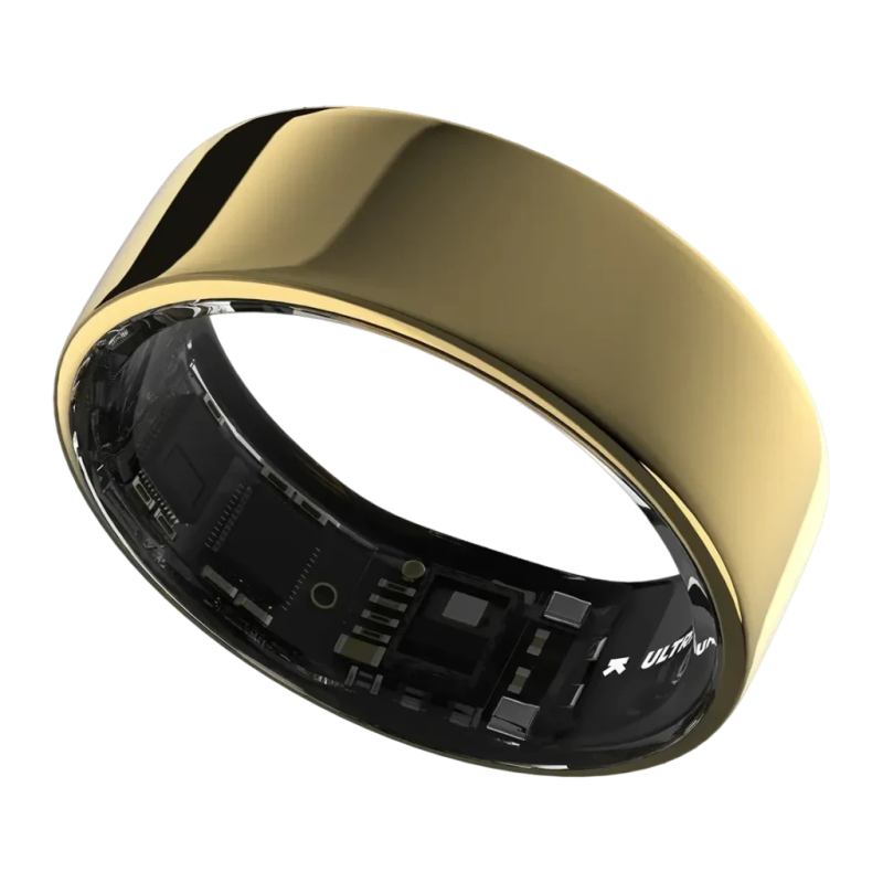 Bague Ultrahuman Ring AIR, bague connectée, taille 5, Or