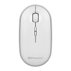 Souris sans fil Phoenix Technologies Rebble Blanc Silencieuse Ambidextre