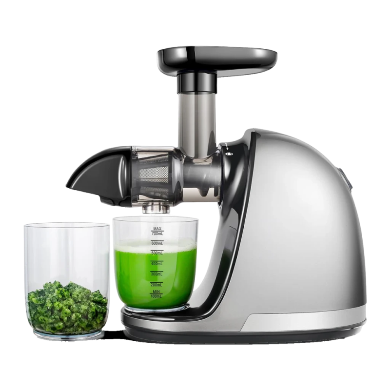 Extracteur à Presse Lente Amzchef 150W Gris 1501-GA