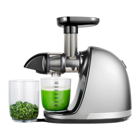 Extracteur à Presse Lente Amzchef 150W Gris 1501-GA