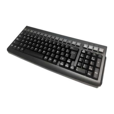 Clavier TPV Mustek Membrane USB 0,8 m Noir MKB-800M