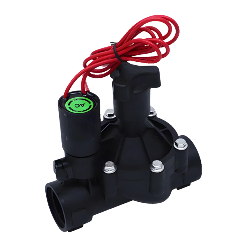Électrovanne d'irrigation RainPoint DC 1 Pouce Noir EVD100