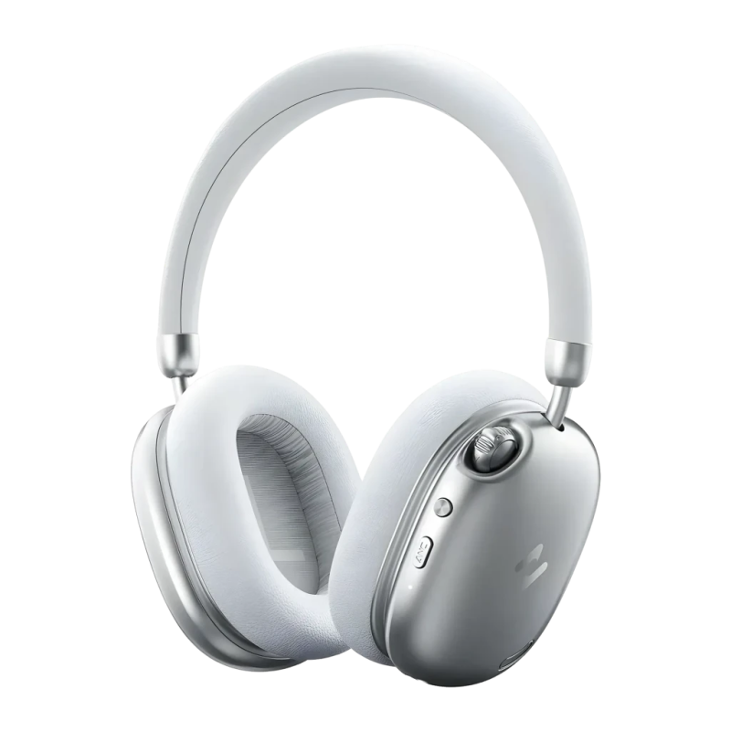 Casque Havit Space S1 avec réduction active du bruit, arceau argenté