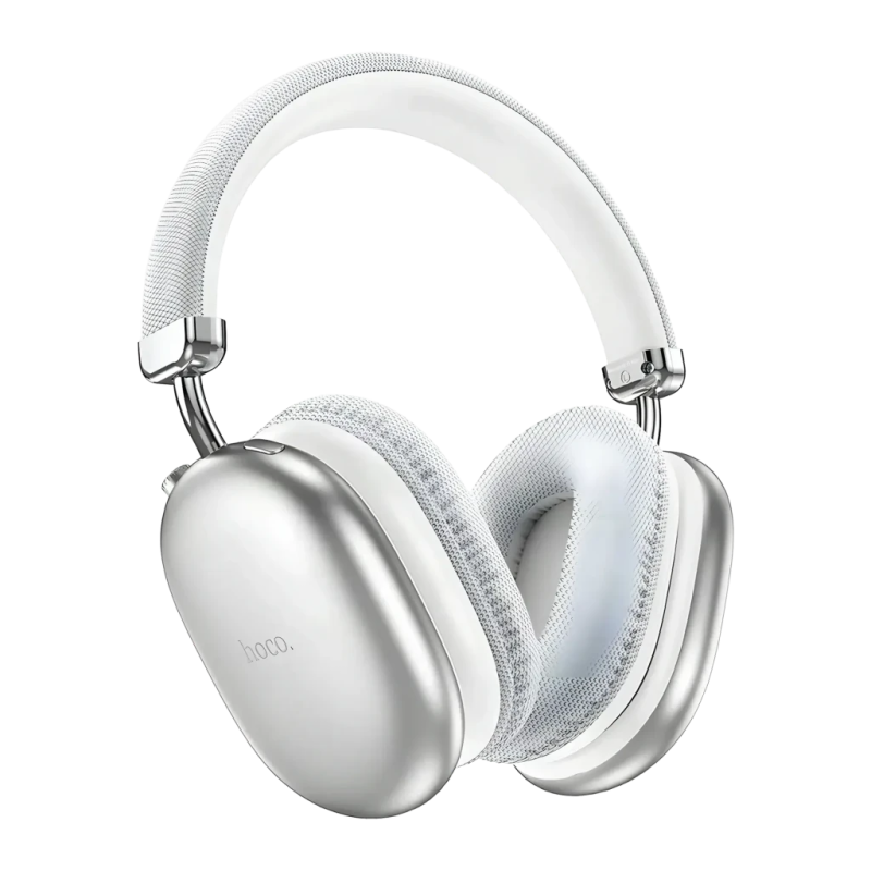 Casque HOCO W35 Max à arceau, Bluetooth 5.3, 90 h, argent