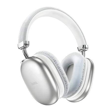 Casque HOCO W35 Max à arceau, Bluetooth 5.3, 90 h, argent
