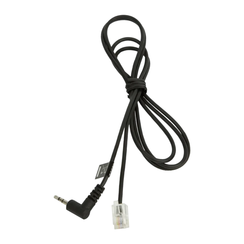 Câble adaptateur Jabra 8800-00-75 RJ10 vers jack 2,5 mm pour Panasonic