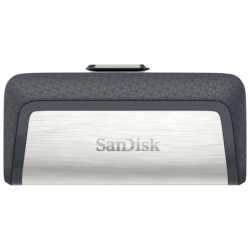 SanDisk Ultra Dual USB-C 256GB Noir/Argent USB 3.2 150MB/s Pendrive