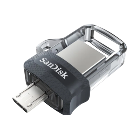 SanDisk Ultra Dual Drive m3.0 32GB Noir/Argent USB 3.2 150MB/s Pendrive