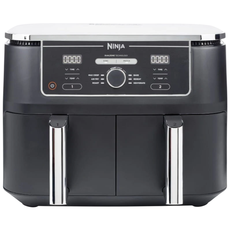 NINJA Dual Zone Foodi MAX AF400EU 9,5L 2470W double panier écran tactile Friteuse à air