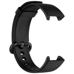 Bracelet en silicone Xiaomi Mi Watch Lite Noir