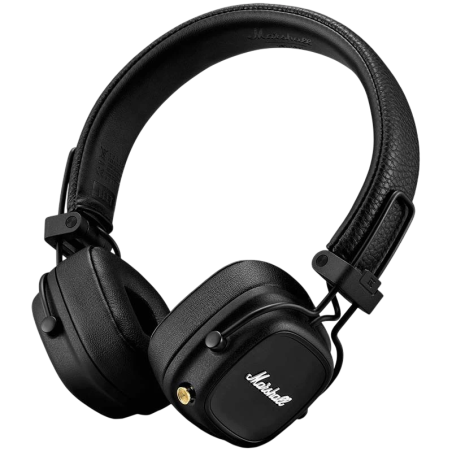 Marshall Major IV Noir Arceau Bluetooth 5.0 80h Casque sans fil