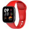 Bracelet en silicone Xiaomi Redmi Watch 3 Rouge