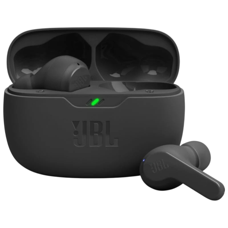 JBL Wave Beam Noir TWS Bluetooth 5.2 32h IP54 Écouteurs sans fil