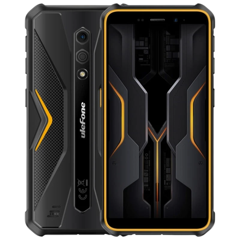 Ulefone Armor X12 Pro 4GB/64GB Orange 5,45 pouces IPS 13MP 4860mAh NFC