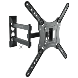 TooQ LP6055TN-B (3 pivots) pivotant et inclinable 23"- 55" VESA 400x400 mm Noir - Support moniteur/TV