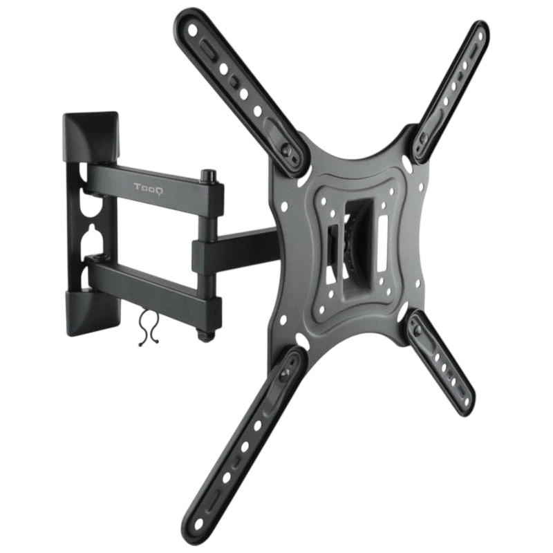 TooQ LP6055TN-B (3 pivots) pivotant et inclinable 23"- 55" VESA 400x400 mm Noir - Support moniteur/TV