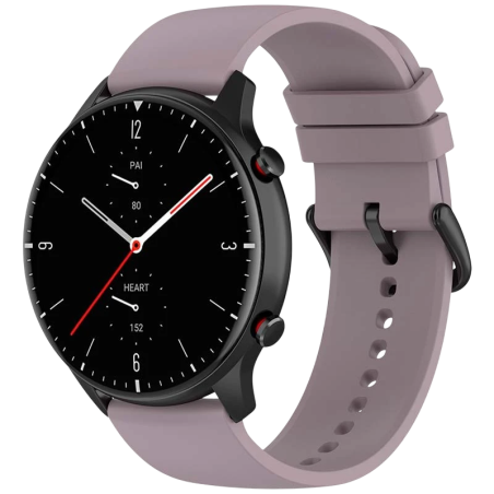 Bracelet en silicone Universal 22mm Pourpre pour Smartwatch Xiaomi/Amazfit/Samsung/Huawei/Realme/Ticwatch